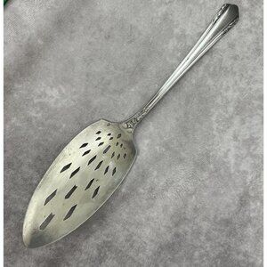 1934 Oneida WM Rogers MALIBU Silverplate Pie Cake Pastry Server VTG Art Deco